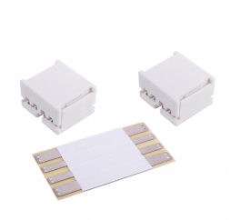 Соединитель Deko-Light Board connector set straight for 8mm Stripes, 4pole, 2x board connector 1x board connector striaght 940022