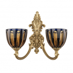 Бра Bohemia Ivele 7209B15/2/175 FP P1 U Amber-Blue/H-1H