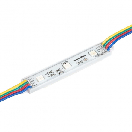 Светодиодный модуль Arlight SPI-B3 12V RGB-RAM 036824