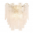 Бра Crystal Lux Ricardo AP3 Brass