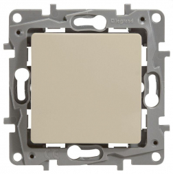 Переключатель одноклавишный Legrand Etika 10A 250V слоновая кость 672305