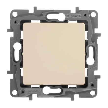 Переключатель одноклавишный Legrand Etika 10A 250V слоновая кость 672305