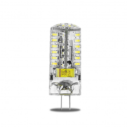 Лампа светодиодная Gauss G4 3W 2700K прозрачная 107707103