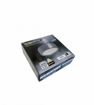 Потолочный светодиодный светильник Светкомплект CK80-6H.WP.S