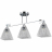 Потолочный светильник ILLUMICO IL0782-3ASQ-25 CR AREZZO