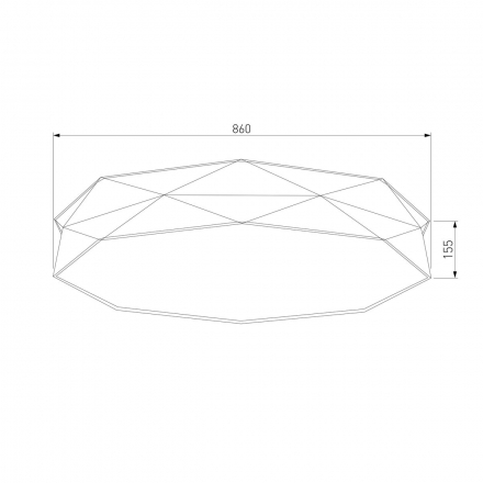Потолочный светильник TK Lighting 6196 Kantoor Nature