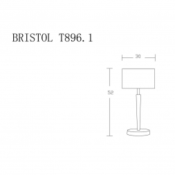 Настольная лампа Lucia Tucci Bristol T896.1