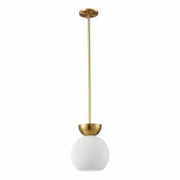 Подвесной светильник iLamp Mono P6079-1 GD+WH