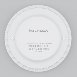 Лампа светодиодная Voltega Wi-Fi GX53 9W 2700-6500К белая 2430