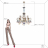 Подвесная люстра Loft IT Grace 10203/12+8 Mult