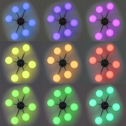 Потолочная светодиодная люстра Citilux Atman Smart CL226A161