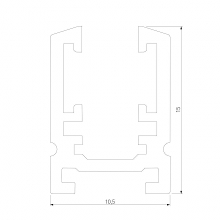 Шинопровод Elektrostandard Mini Magnetic 85171/00 a065631