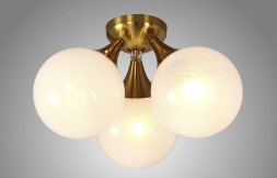Потолочная люстра Crystal Lux Suite PL3 Bronze