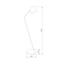 Торшер TK Lighting 5037 Soho Black