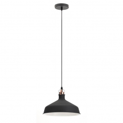 Подвесной светильник ЭРА Loft PL2 BK/RC Б0037413