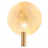 Бра Crystal Lux Sunshine AP1 Gold