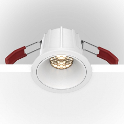 Встраиваемый светильник Maytoni Alfa LED DL043-01-10W3K-D-RD-W