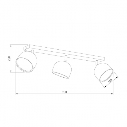 Спот TK Lighting 3416 Altea White
