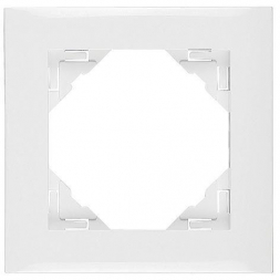 Рамка 1-постовая Efapel Logus 90 Base белый 90910 TBR