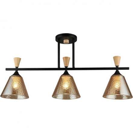 Спот Reluce 04864-0.3-03 BK+WOOD