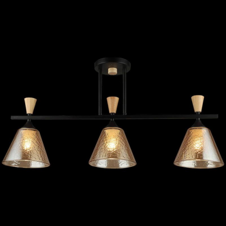 Спот Reluce 04864-0.3-03 BK+WOOD