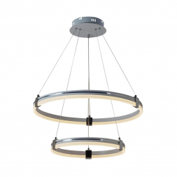 Подвесная светодиодная люстра Profit Light 6043/2 WHT+CHR