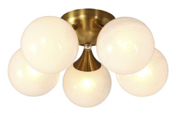 Потолочная люстра Crystal Lux Suite PL5 Bronze