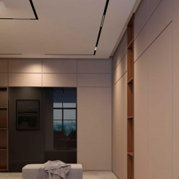 Трековый низковольтный светодиодный светильник Novotech Shino Flum 358416