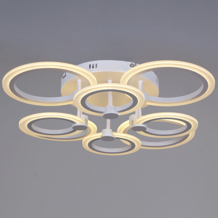 Потолочная светодиодная люстра Reluce 09502-0.3-4+4 WH