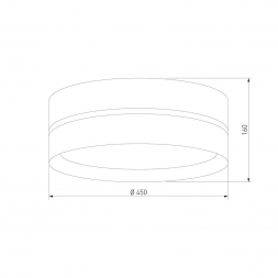Потолочный светильник TK Lighting 6577 Linobianco