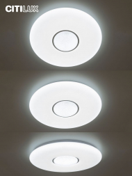 Потолочный светодиодный светильник Citilux Санта CL723900G