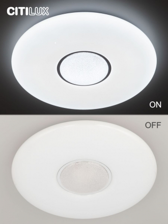 Потолочный светодиодный светильник Citilux Санта CL723900G