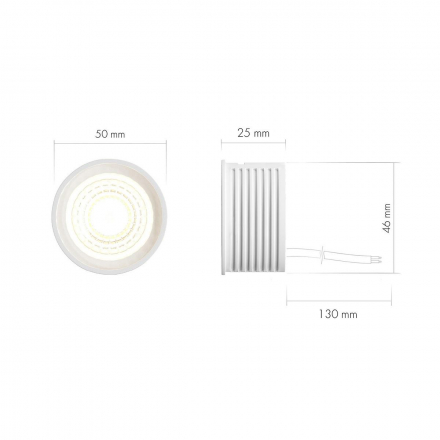 Светодиодный модуль Denkirs Slim LED DK3000-8W dim
