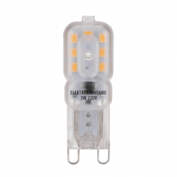 Лампа светодиодная филаментная Elektrostandard G9 3W 3300K прозрачная a049866