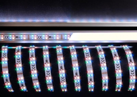 Лента светодиодная Deko-Light 3528-2x72-12V-RGB+3000K-3m 840211