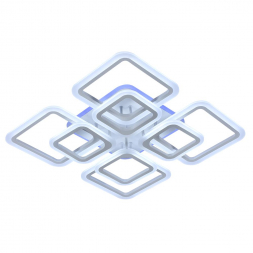 Потолочная светодиодная люстра Profit Light 8075/4+4 WHT