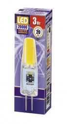 Лампа светодиодная Jazzway G4 3W 5500K прозрачная 2857477