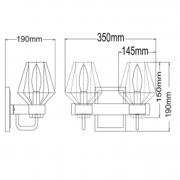 Бра MW-Light Джестер 104022302