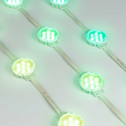 Светодиодный модуль Arlight SPI-F7-D50 24V RGB-RAM-Auto 036826