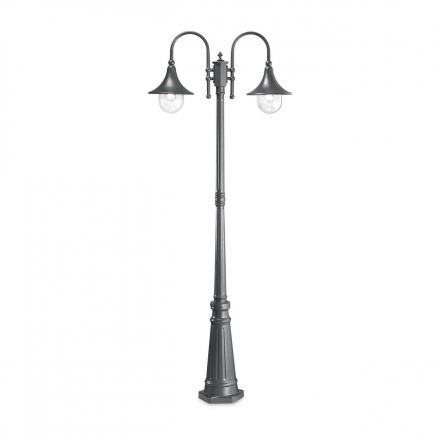 Садово-парковый светильник Ideal Lux Cima PT2 Antracite 246833