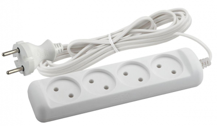 Удлинитель ЭРА 4гн 3м б/з UX-4-3m Б0038560