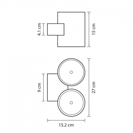 Уличный настенный светодиодный светильник Lightstar Paro 372574