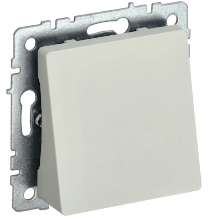 Вывод кабеля IEK Brite МВ10-БрКр бежевый BR-VK10-0-K10