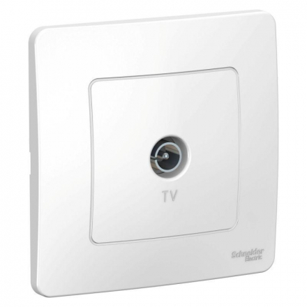 Розетка телевизионная TV Schneider Electric Blanca белая BLNTS000011