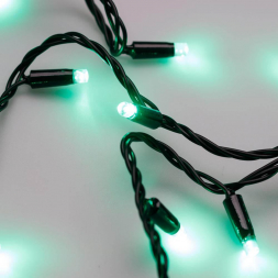 Уличная светодиодная гирлянда Ardecoled нить 230V зеленый ARD-String-Classic-10000-Black-100Led-Std Green 025800