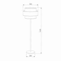 Торшер TK Lighting 6451 Trio