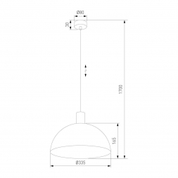 Подвесной светильник TK Lighting 4852 Oslo