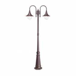 Садово-парковый светильник Ideal Lux Cima PT2 Coffee 246840