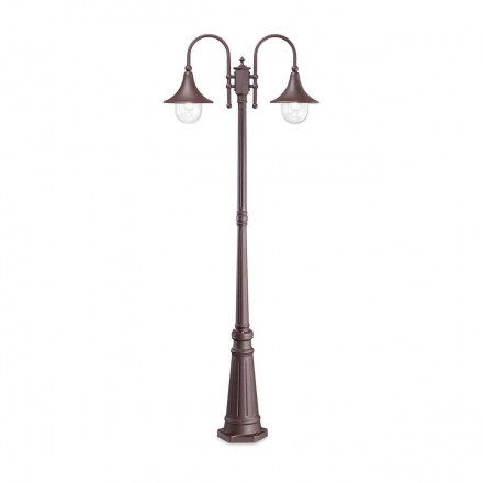 Садово-парковый светильник Ideal Lux Cima PT2 Coffee 246840