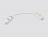 Коннектор питания гибкий Ambrella Light Track System Magnetic 220V GL1109